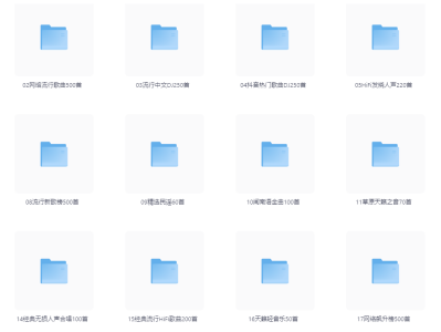 淘宝上售价129元的“柏林之声”音乐车载U盘，全无损音质，总共4086首